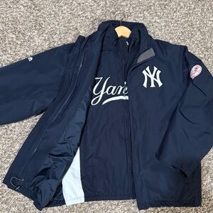 NWOT 2013 NY Yankees Majestic Triple Climate 3 in 1  Jacket Coat Men’s Large
